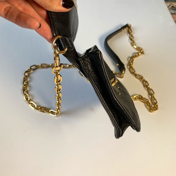 Tory Burch Black Leather Mini Crossbody - Picture 8 of 8